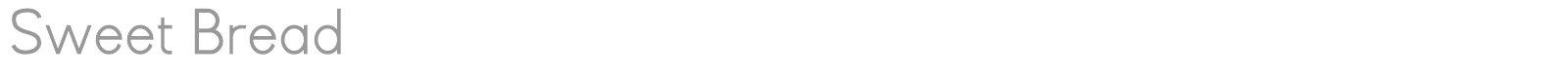 Sweet Bread font preview